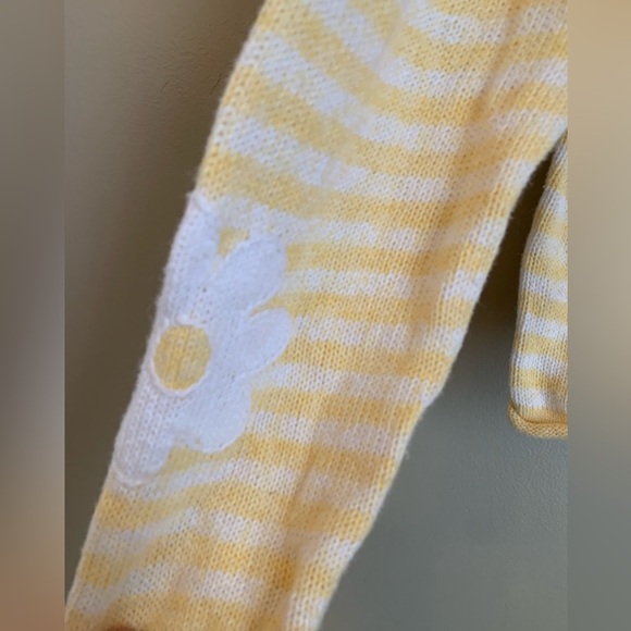 Christopher & Banks Hand Embroidered Flowers Knit Cardigan Vintage Cottagcore M - Picture 5 of 8